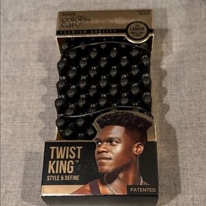 NWT KISS Colors & Care Twist King Styling Tool